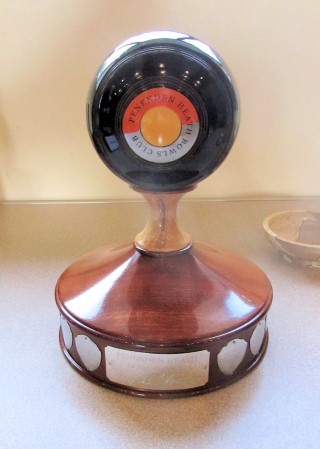Bowls trophy by Howard Overton
